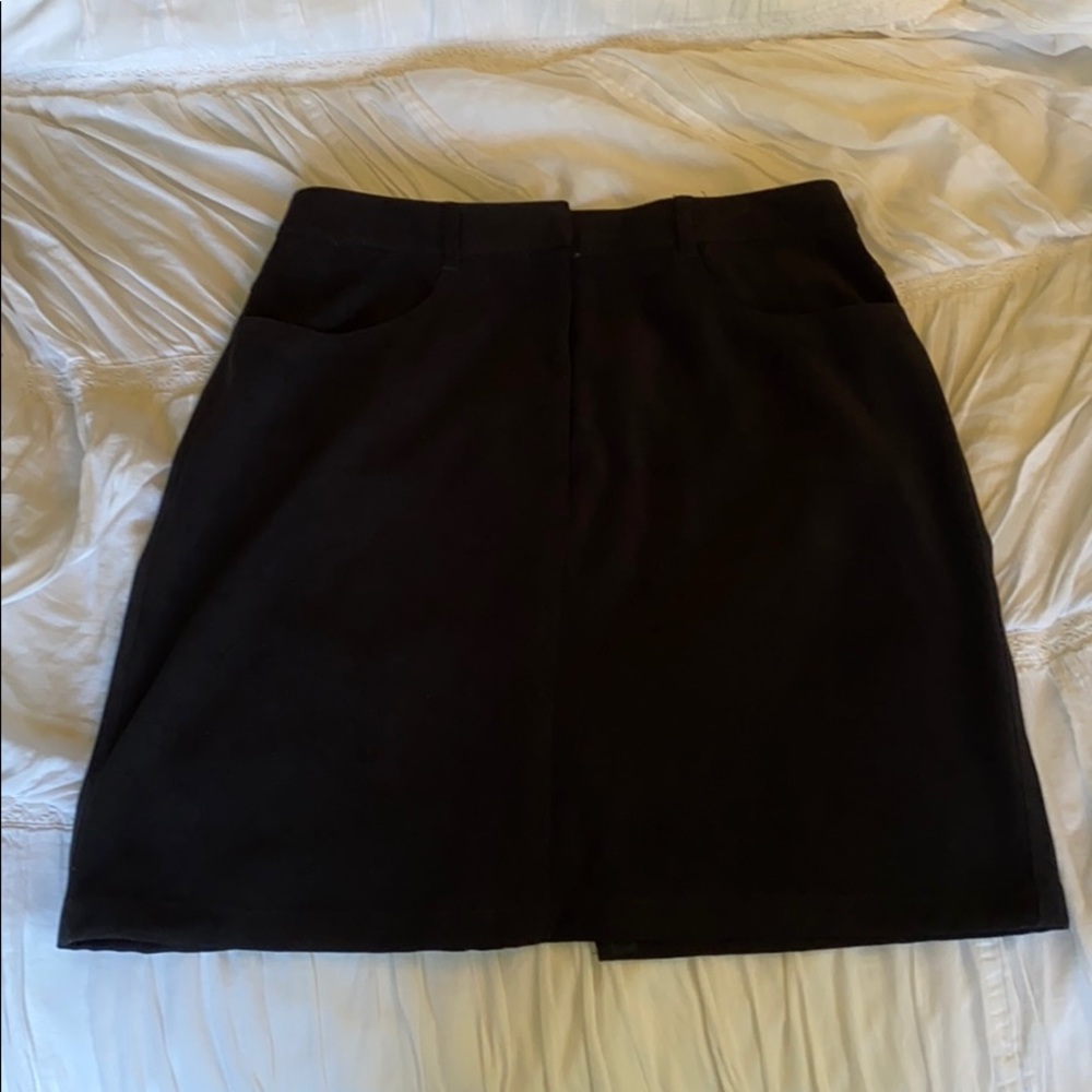 Talbots Black Skirt